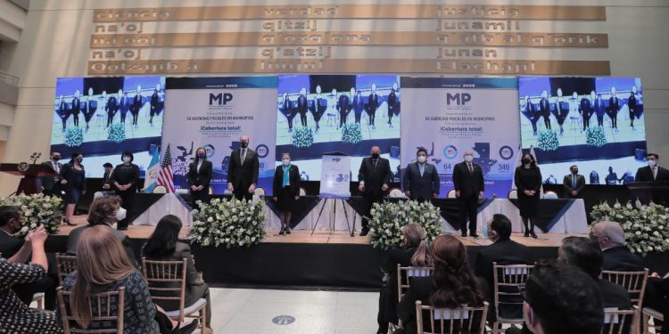 Ministerio Público logra presencia en los 340 municipios del país