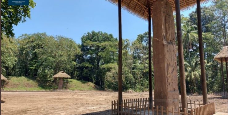 Continúa plan de acción para recuperar Parque Arqueológico Quiriguá