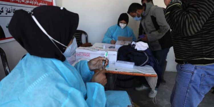 Vacunación en India