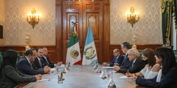 Presidentes de Guatemala y México