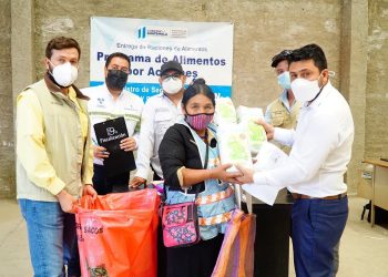 Programa Alimentos por Acciones beneficia a más de mil vecinos de Jalapa