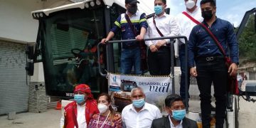 Inauguran trabajos en tramo carretero