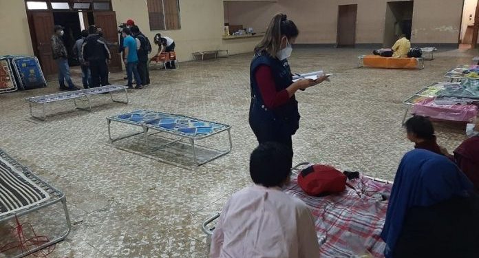 SOSEP habilita primer albergue por temporada de lluvias