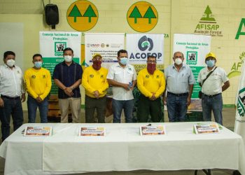 Destacan importancia de labor de bomberos forestales para apagar incendios en Petén