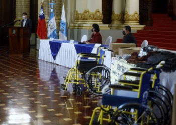 República de China (Taiwán) dona sillas de ruedas y materiales valorados en más de 2 millones de quetzales