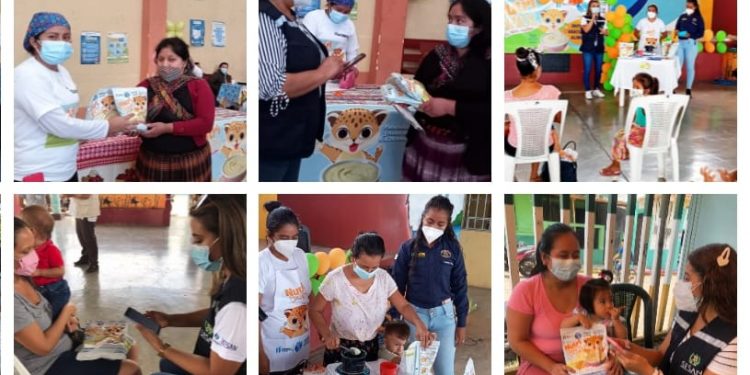 Coordinan distribución de alimento complementario en Alta Verapaz
