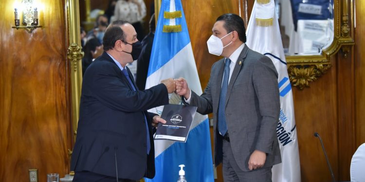 El comisionado presidencial contra la corrupción presento su informe del primer trimestre del 2021