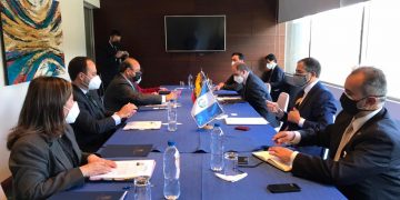En la reunión con autoridades de Ecuador abordaron temas de interés bilateral