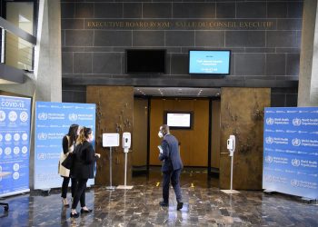 La OMS lleva a cabo su reunión anual en Suiza.