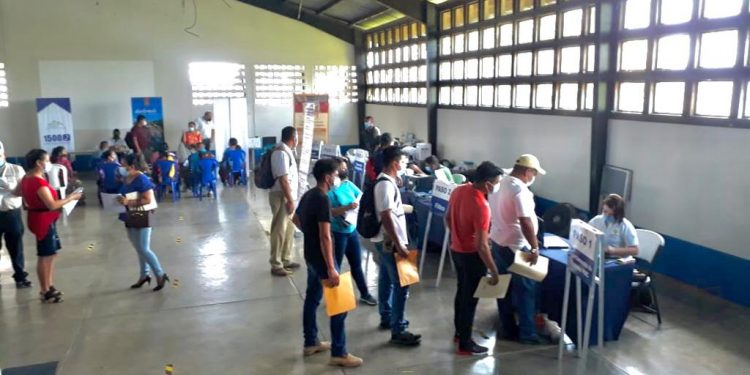 Las jornadas de servicios integrados se realizan bajo medidas sanitarias.