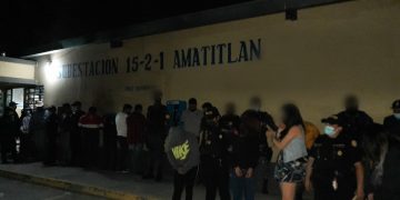 PNC capturó a 108 personas el fin de semana por incumplir medidas de bioseguridad