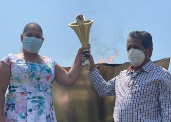 Antorcha del Bicentenario llega a Estanzuela, Zacapa