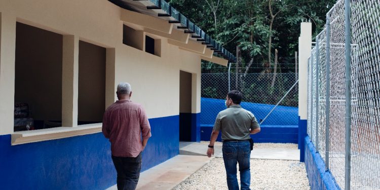 Centro comunitario de salud de la aldea Semuy está en su fase final