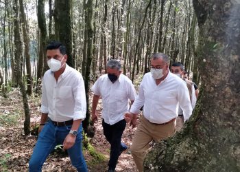 Promueven la creación de senderos en el cerro de la Cruz, en Olintepeque