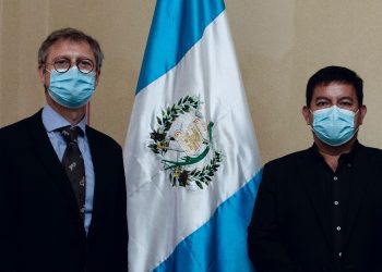 Embajador británico promueve proyectos de cooperación en Alta Verapaz