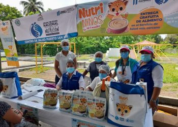 Avanza nueva entrega de alimento complementario fortificado en Escuintla