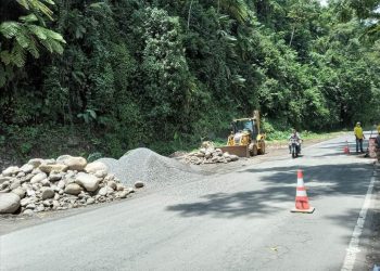 Covial efectúa trabajos en ruta hacia la frontera con México