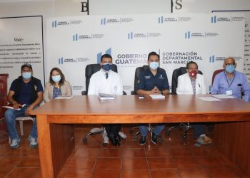 Articulan acciones para frenar casos de COVID-19 en dos municipios de San Marcos