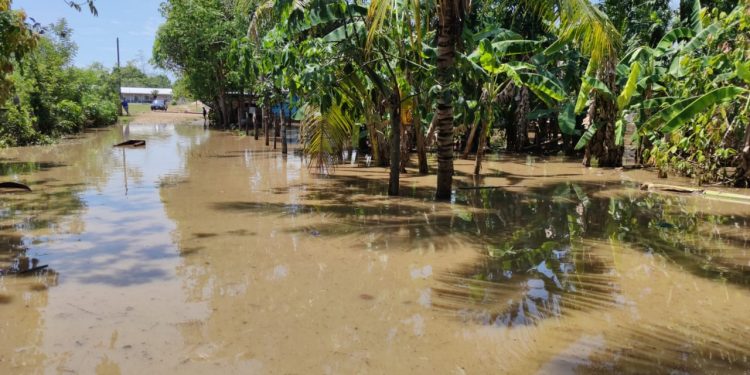 Lluvia del fin de semana deja más de 10 mil afectados