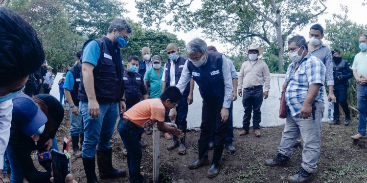 Habilitan sistema de agua en Campur, Alta Verapaz