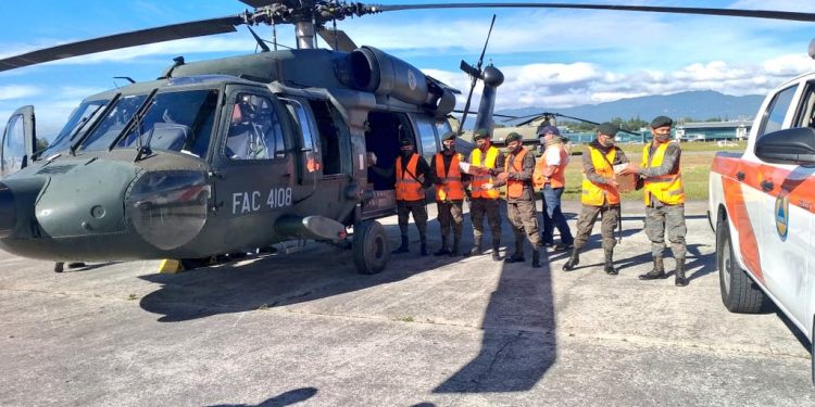 Fuerza Aérea de Estados Unidos capacitará a soldados guatemaltecos en ayuda humanitaria