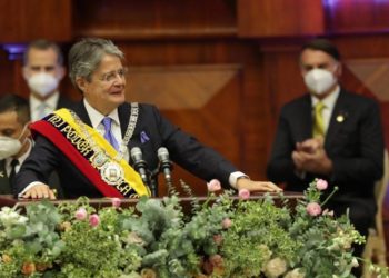 El conservador Guillermo Lasso jura como presidente de Ecuador