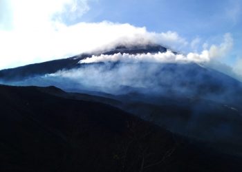 Insivumeh comparte las condiciones de los volcanes activos en el país