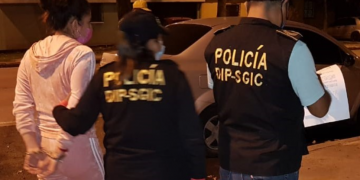 "La Guanaca" fue detenida tras un operativo en la zona 18