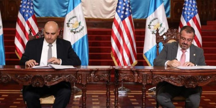 Guatemala y Estados Unidos afianzan proyecto parques Bicentenario