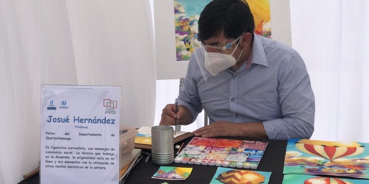 Ventanas Artísticas se realiza sábado y domingo, de 12:00 a 18:00 horas, en Ciudad de Cayalà