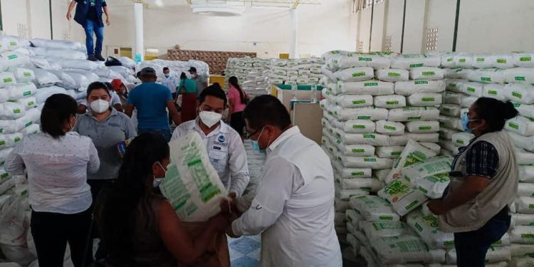 Más de 7 mil familias de Izabal afectadas por Eta y Iota recibirán alimentos