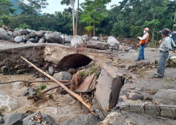 Atienden emergencias por lluvias./Foto: Conred.