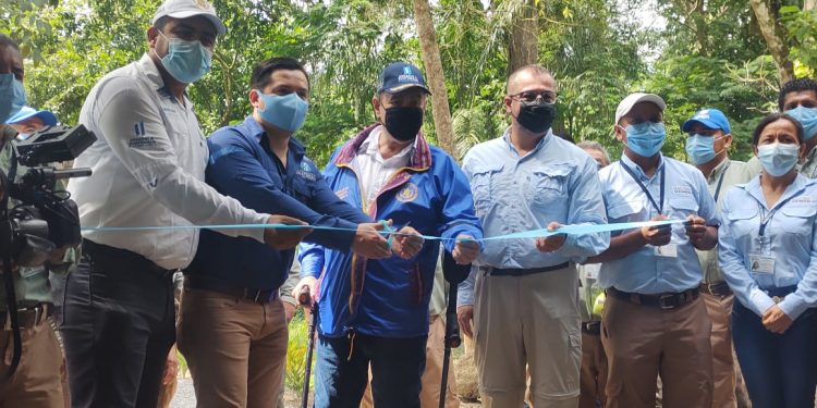 Autoridades participan en la reapertura del parque Arqueológico Quiriguá, en Izabal