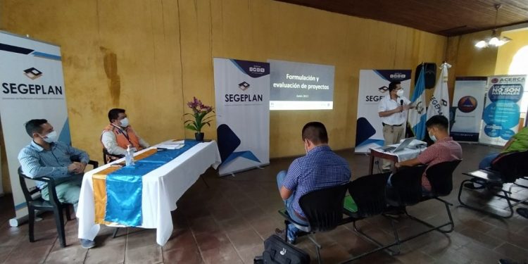 Capacitación de la Segeplan en Suchitepéquez