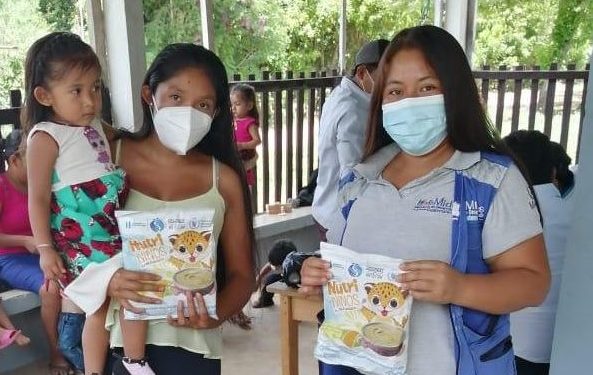 Más de 96 mil kilos de NutriNiños se han distribuido en San Marcos