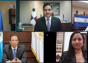 En la reunión ordinaria del Cosefin se aprobó la resolución Unidos para la recuperación económica post-COVID19, la cual busca el beneficio de los países del SICA./Foto: Minfin.