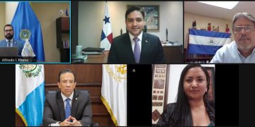 En la reunión ordinaria del Cosefin se aprobó la resolución Unidos para la recuperación económica post-COVID19, la cual busca el beneficio de los países del SICA./Foto: Minfin.