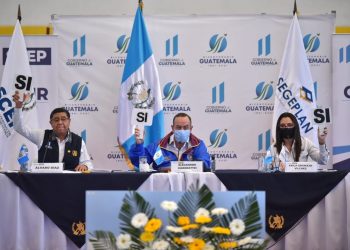 El presidente Alejandro Giammattei lideró este viernes la tercera reunión ordinaria del Conadur que se realizó Sololá.