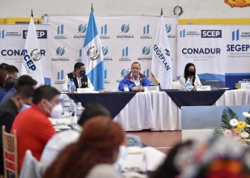El presidente Alejandro Giammattei participó en la tercera Reunión del Conadur