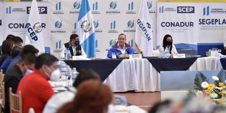 El presidente Alejandro Giammattei participó en la tercera Reunión del Conadur
