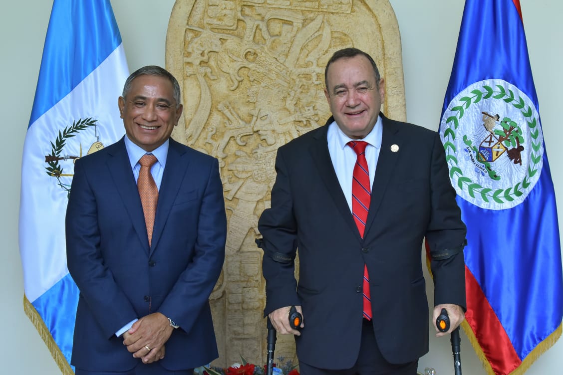 Guatemala y Belice fortalecen lazos de amistad y de cooperación