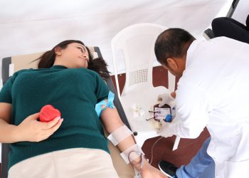 Llaman a la población a que donen sangre./Foto: IGSS.