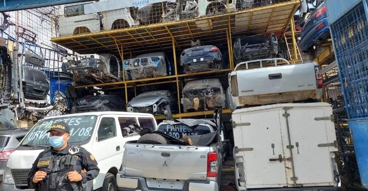 PNC efectúa 72 allanamientos para fortalecer investigaciones contra el robo de vehículos