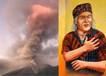 Ak´abal y su poema al volcán de Fuego