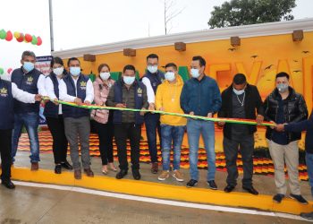 Inauguran calzada en Esquipulas Palo Gordo