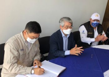 Embajador de Corea visita Chimaltenango