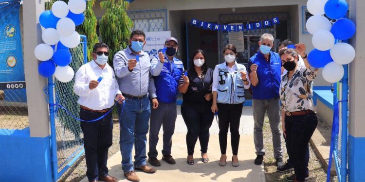 OPS y Uncerf rehabilitan puesto de Salud afectado por Eta y Iota