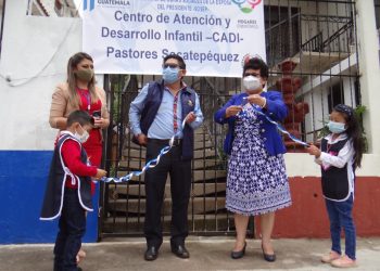 Inauguran Centro de Atención y Desarrollo Infantil en Sacatepéquez