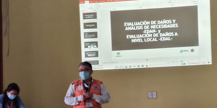 Comred de Chiantla y de Aguacatán refuerzan capacidades en evaluación de daños