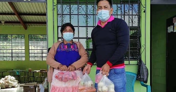 Niños de Huehuetenango se favorecen con nueva dotación de alimentos escolares